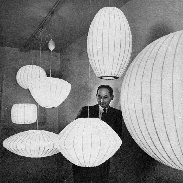 Vintage Designer Lampe aus Sortiment Herman Miller Bubble Lamp Cloud