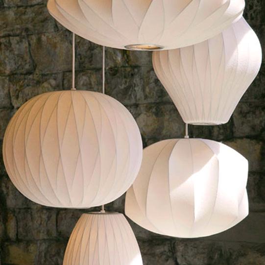Vintage Designer Lampe aus Sortiment Herman Miller Bubble Lamp Cloud